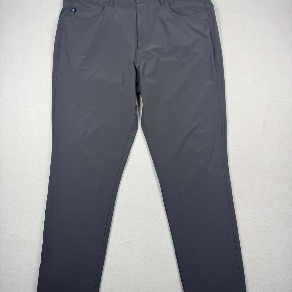 Mizzen + Main Helmsman Slim Performance Pants Gray 35x32